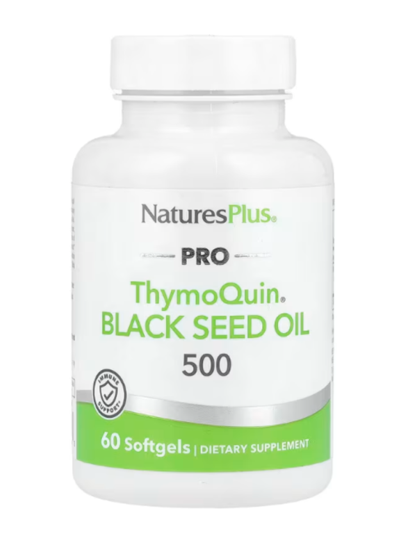 NaturesPlus, Pro ThymoQuin®, Black Seed Oil 500, 60 Softgels