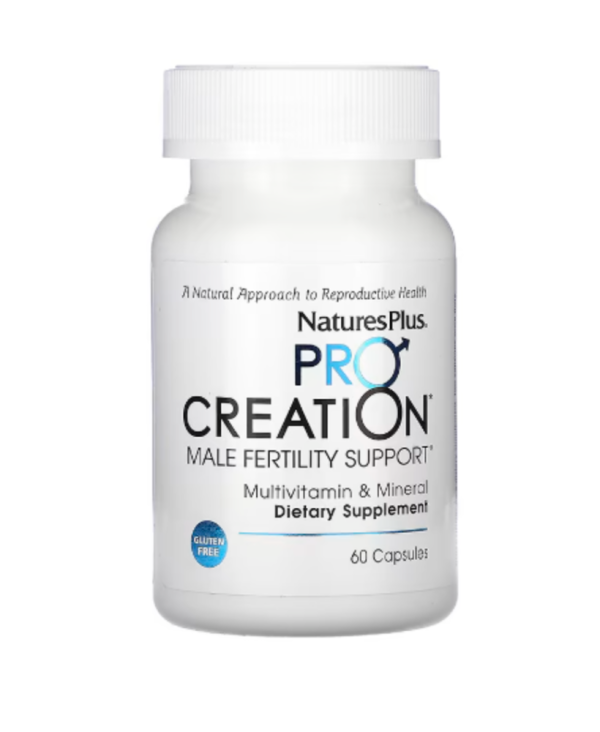 NaturesPlus, ProCreation, Male Fertility Support, 60 Capsules