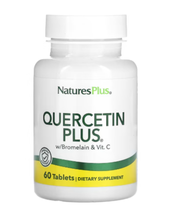 NaturesPlus, Quercetin Plus, 60 Tablets