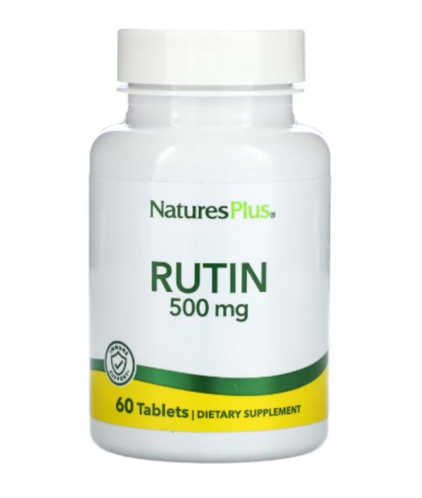 NaturesPlus, Rutin, 500 mg, 60 Tablets