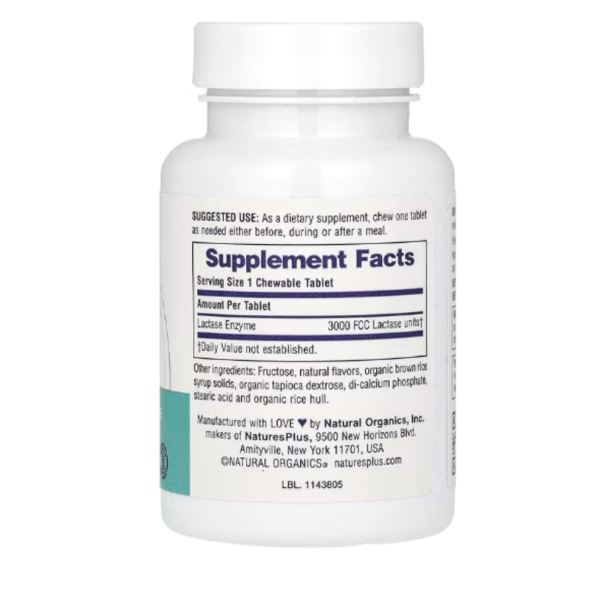 NaturesPlus, Say Yes to Dairy, French Vanilla, 60 Tablets