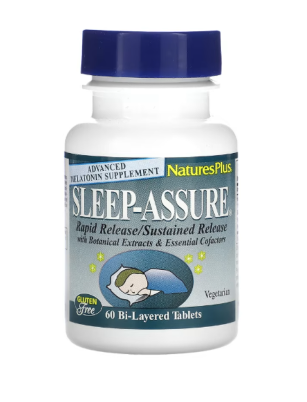 NaturesPlus, Sleep Assure, 60 Bi-Layered Tablets