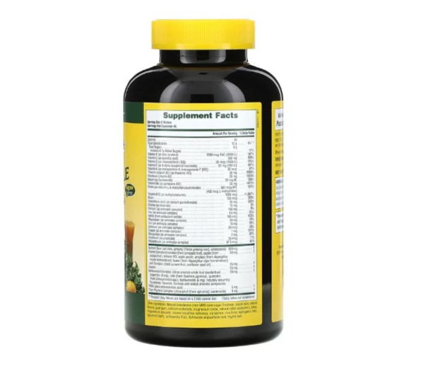 NaturesPlus, Source of Life, Adult's Chewable Multi-Vitamin & Mineral Supplement, Delicious Apple Cinnamon, 90 Wafers