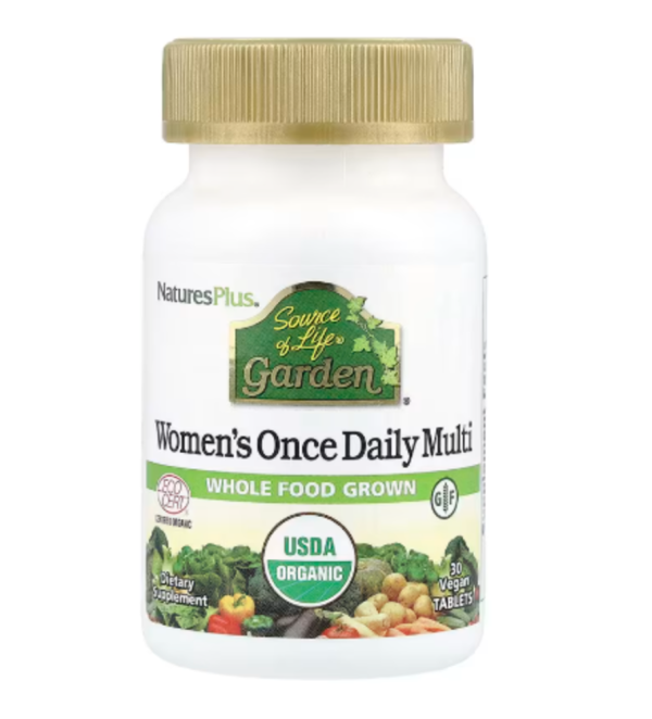 NaturesPlus, Source of Life Garden, Women's Once Daily Multi, 30 Vegan Tablets