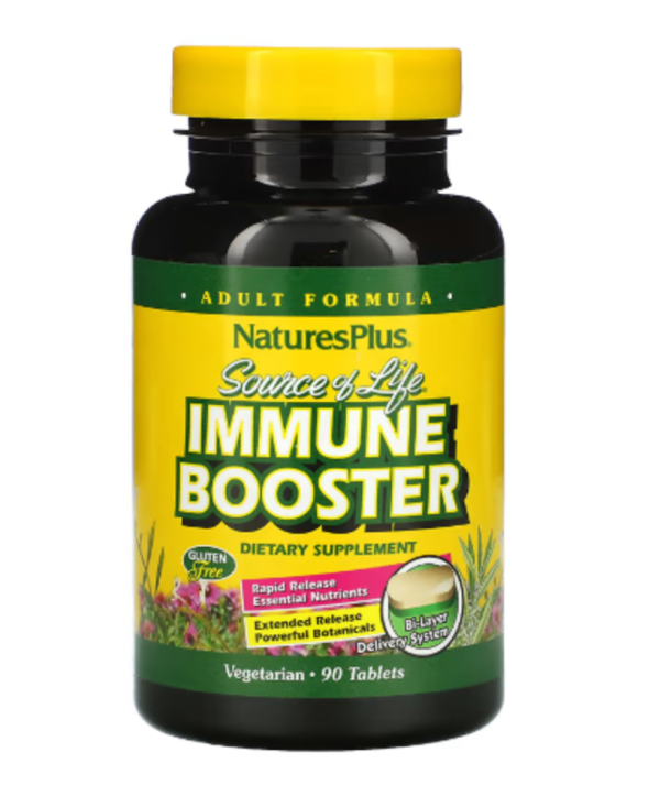 NaturesPlus, Source of Life, Immune Booster, 90 Tablets