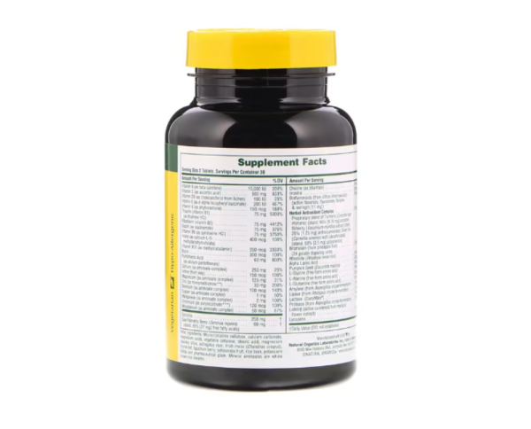 NaturesPlus Source of Life Men Multi-Vitamin and Mineral -- 60 Tablets