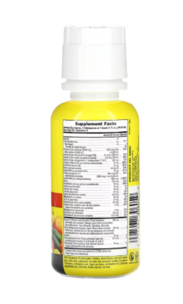 NaturesPlus, Source of Life, Original Liquid Multivitamin & Mineral Supplement, Delicious Tropical Fruit, 8 fl oz (236.56 ml)
