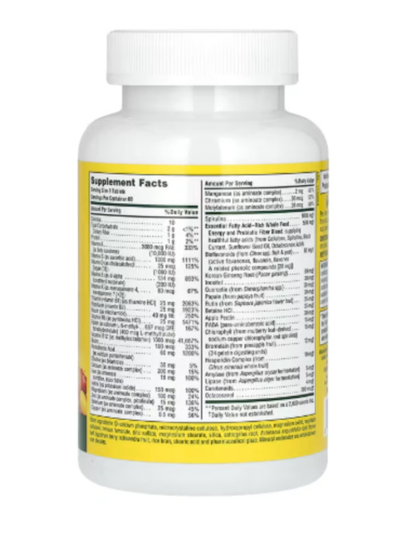 NaturesPlus, Source of Life, Original Tablets, Multi-Vitamin & Mineral Supplement, 180 Tablets