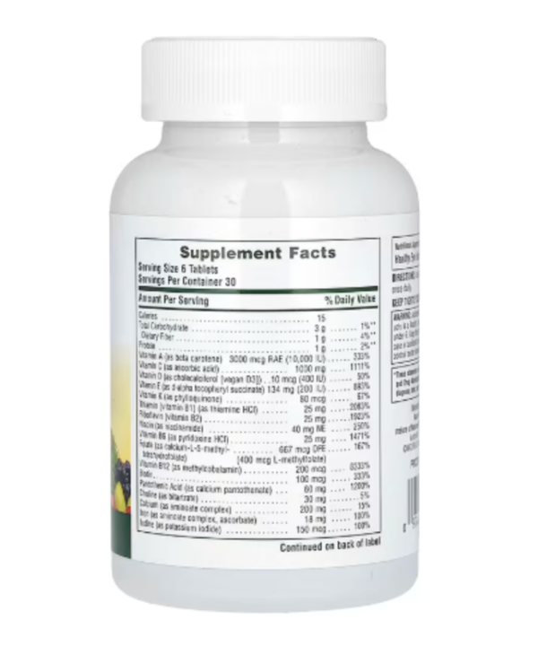 NaturesPlus, Source of Life, Ultra Mini-Tablets, Whole Life Energy Enhancer, 180 Tablets