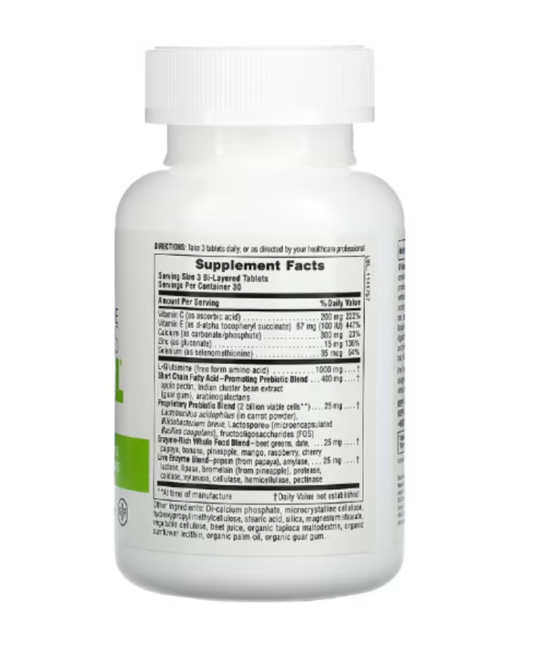 NaturesPlus, Total Digestive Wellness, GI Natural, 90 Bi-Layered Tablets