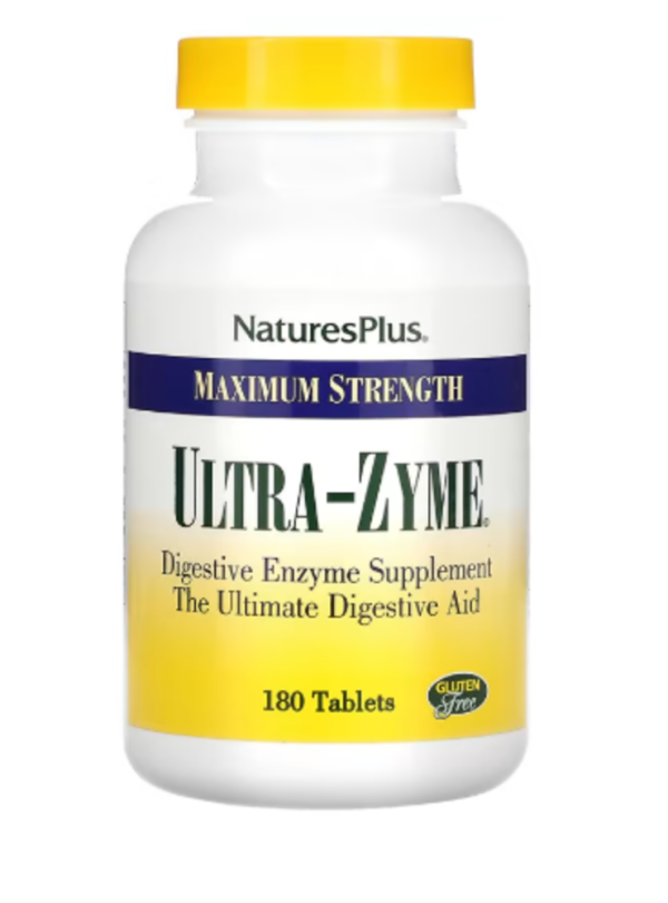 NaturesPlus, Ultra-Zyme, Maximum Strength , 180 Tablets