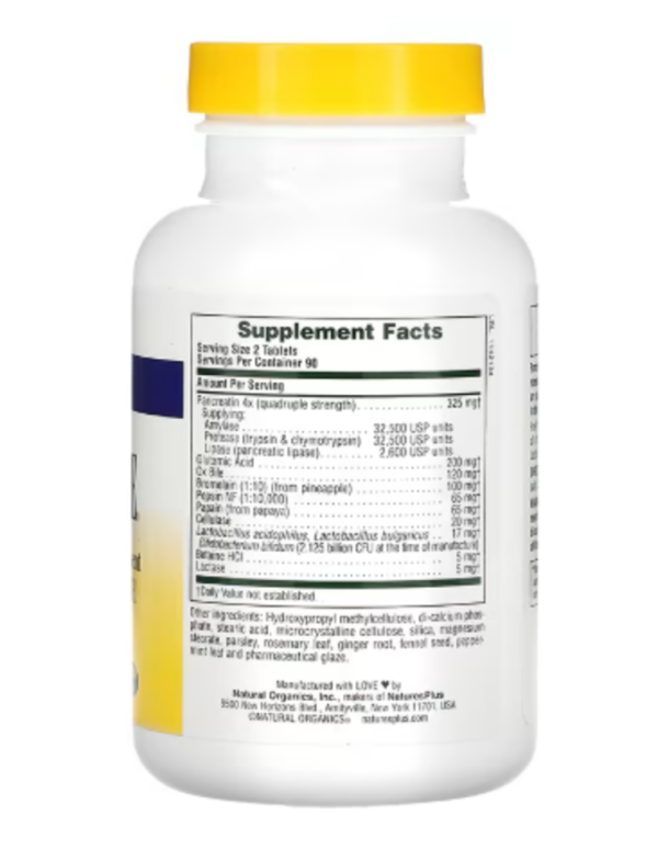NaturesPlus, Ultra-Zyme, Maximum Strength , 180 Tablets