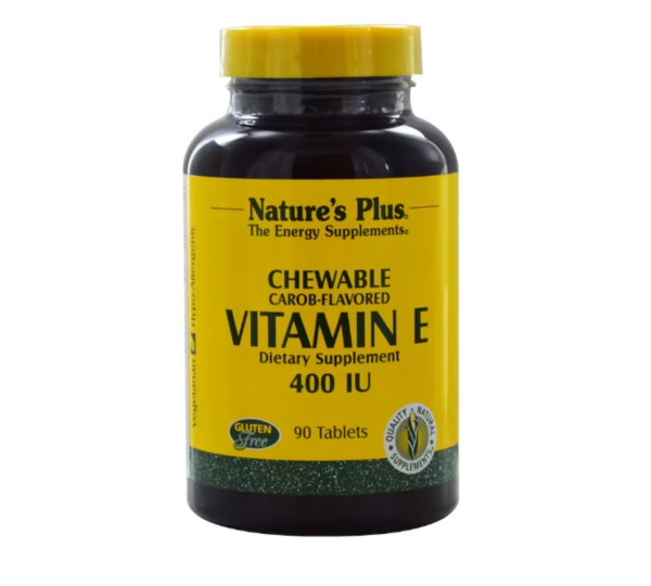 NaturesPlus Vitamin E Chewable -- 400 IU - 90 Tablets