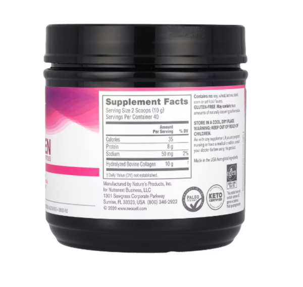 NeoCell, Super Collagen Peptides Powder, Unflavored, 14.1 oz (400 g)