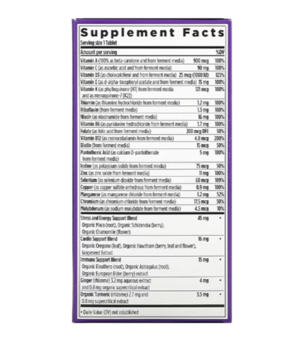New Chapter, Every Man's One Daily Multivitamin, 72 Vegetarian Tablets