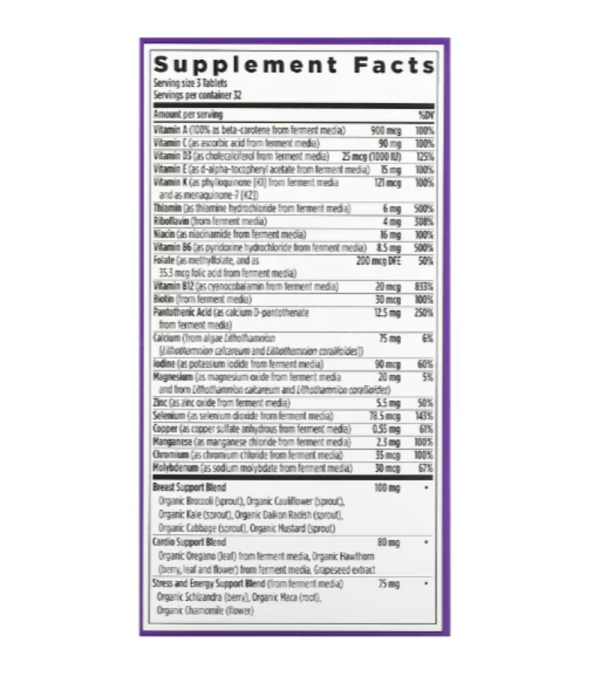 New Chapter, Women's 40+ Advanced Multivitamin, 96 Vegetarian Tablets