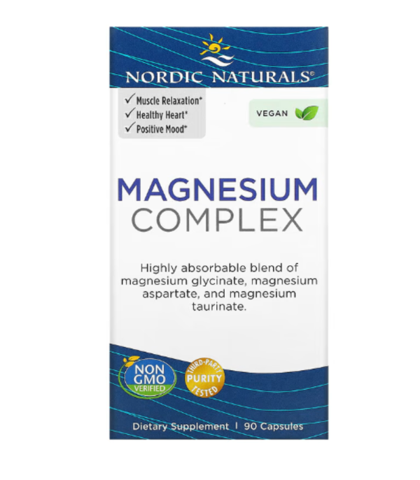 Nordic Naturals, Magnesium Complex, 90 Capsules