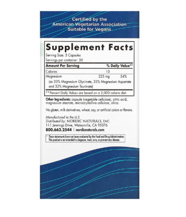 Nordic Naturals, Magnesium Complex, 90 Capsules