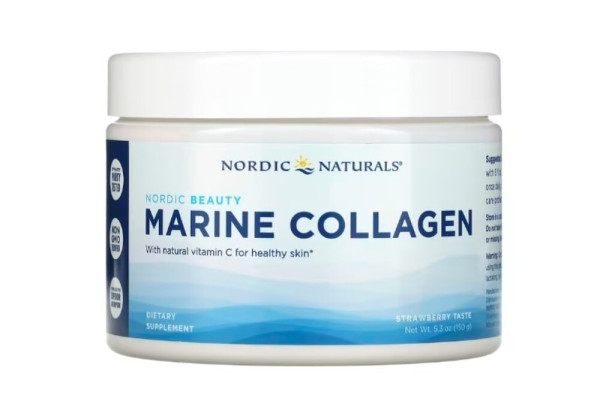 Nordic Naturals, Marine Collagen with Vitamin C, Strawberry, 5.3 oz (150 g)