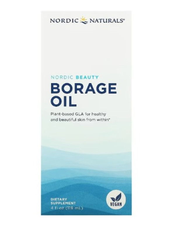Nordic Naturals, Nordic Beauty, Borage Oil, 4 fl oz (119 ml)