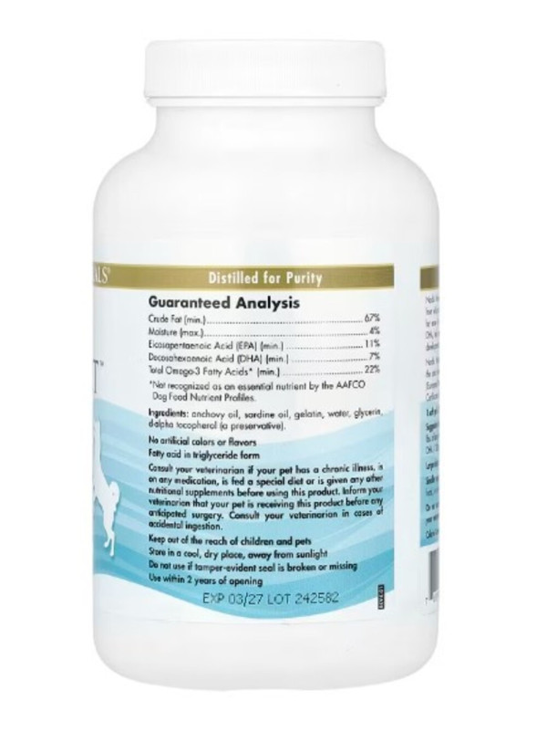 Nordic Naturals, Omega-3 Pet™, For Dogs, 180 Soft Gels