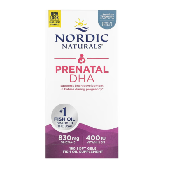 Nordic Naturals, Prenatal DHA, 180 Soft Gels