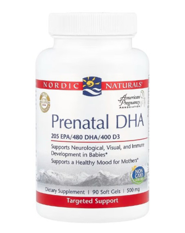 Nordic Naturals, Prenatal DHA, 90 Softgels