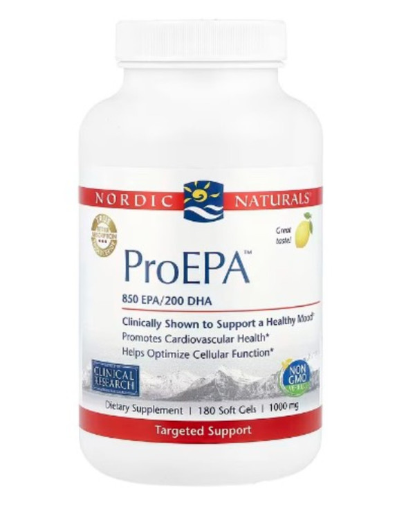 Nordic Naturals, ProEPA™, Lemon, 180 Soft Gels