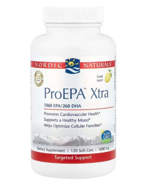 Nordic Naturals, ProEPA™ Xtra, Lemon, 120 Soft Gels