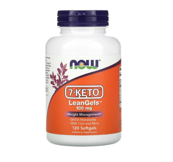 Now Foods, 7-Keto LeanGels, 100 mg, 120 Softgels