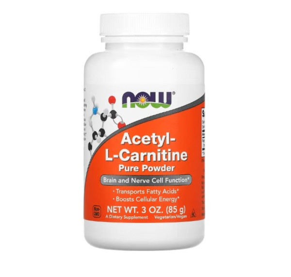 Now Foods, Acetyl-L-Carnitine, 3 oz (85 g)