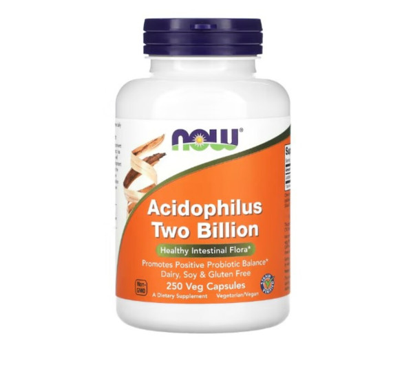 NOW Foods, Acidophilus Two Billion, 250 Veg Capsules