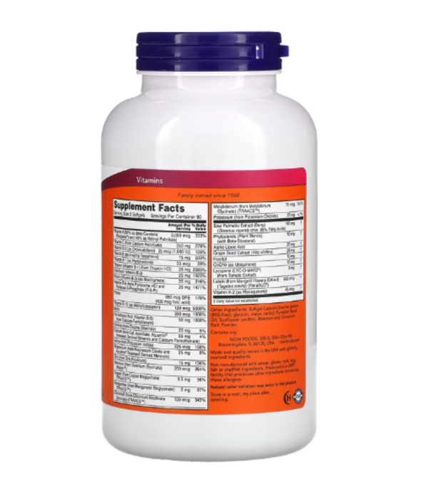 Now Foods, ADAM, Superior Men's Multi, 180 Softgels