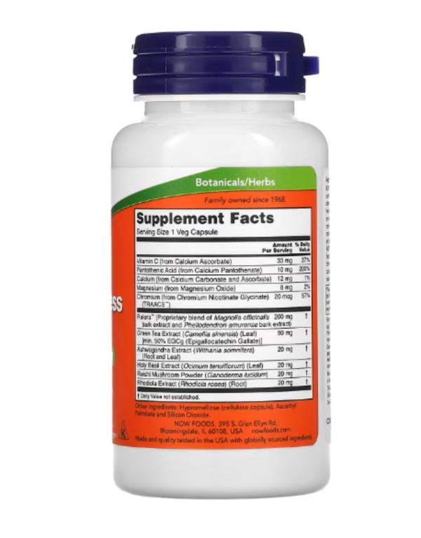 NOW Foods, Adrenal Stress Support, 90 Veg Capsules