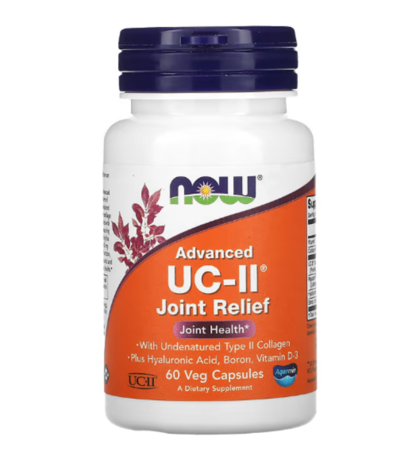 Now Foods, Advanced UC-II Joint Relief 60 Veg Capsules