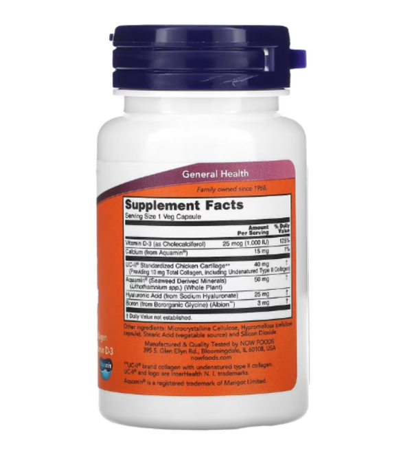 Now Foods, Advanced UC-II Joint Relief 60 Veg Capsules