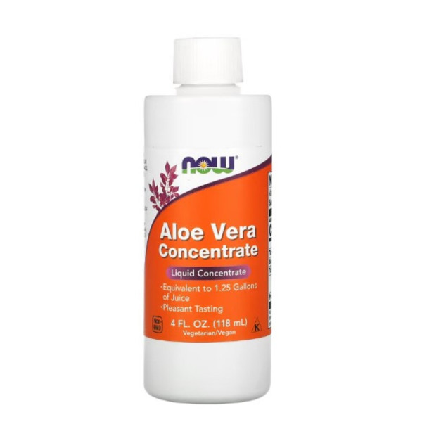 NOW Foods, Aloe Vera Concentrate, 4 fl oz (118 ml)