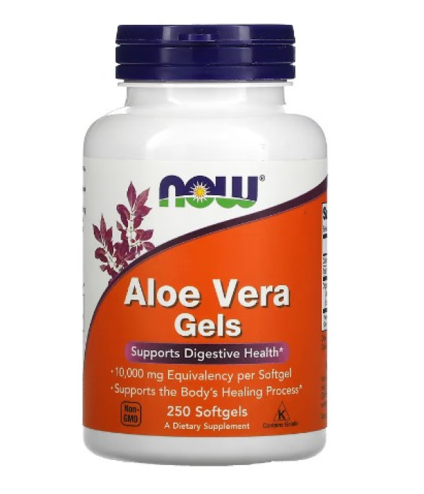 NOW Foods, Aloe Vera Gels, 250 Softgels