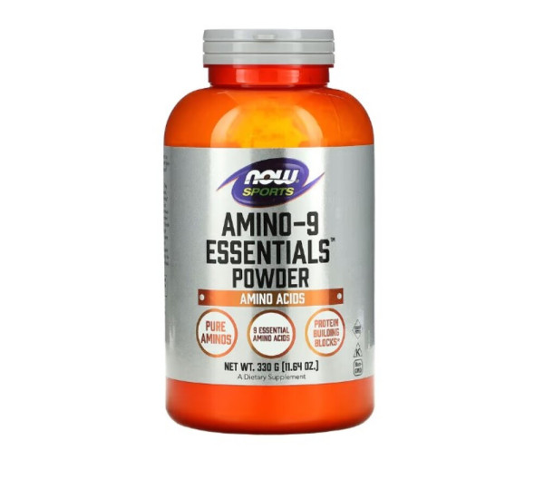 Now Foods, Amino-9 Essentials Powder, 11.64 oz (330 g)