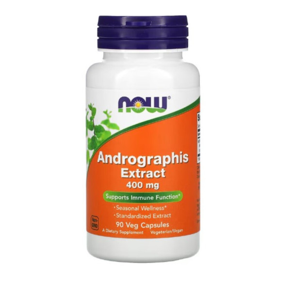 NOW Foods, Andrographis Extract, 400 mg, 90 Veg Capsules