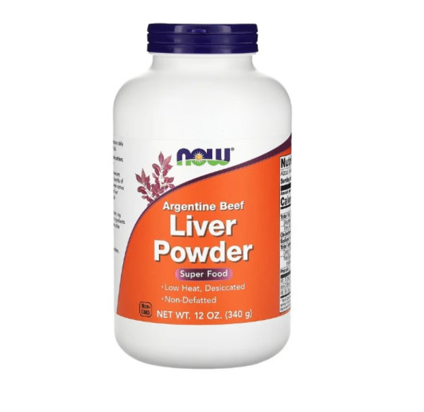 NOW Foods, Argentine Beef Liver Powder, 12 oz (340 g)