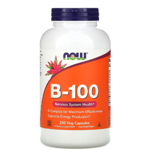 NOW Foods, B-100, 250 Veg Capsules