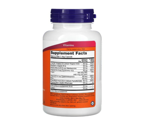 Now Foods, B-50, 100 Veg Capsules