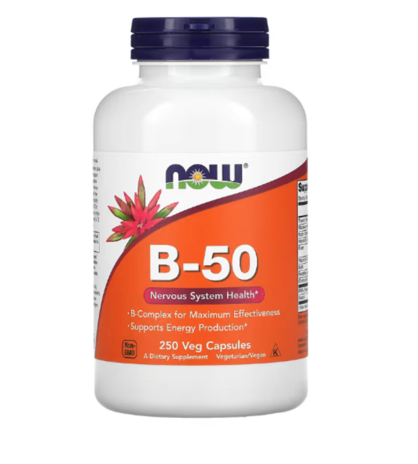 Now Foods, B-50, 250 Capsules