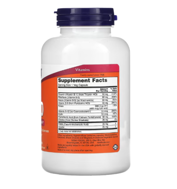 Now Foods, B-50, 250 Capsules