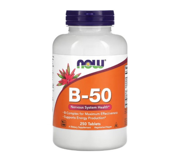 Now Foods, B-50, 250 Tablets