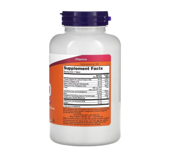 Now Foods, B-50, 250 Tablets