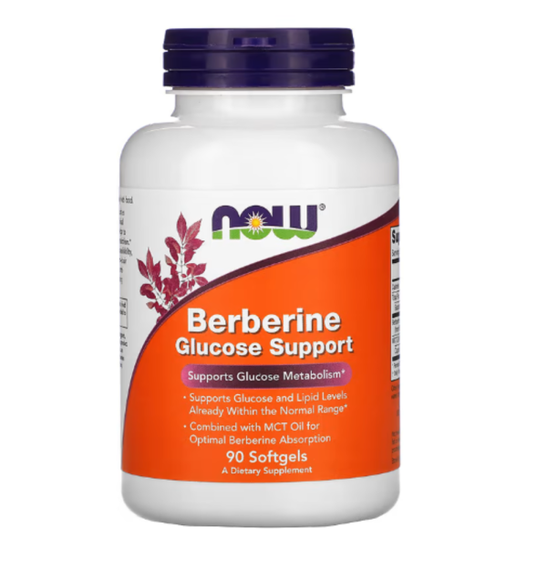 NOW Foods, Berberine Glucose Support, 90 Softgels