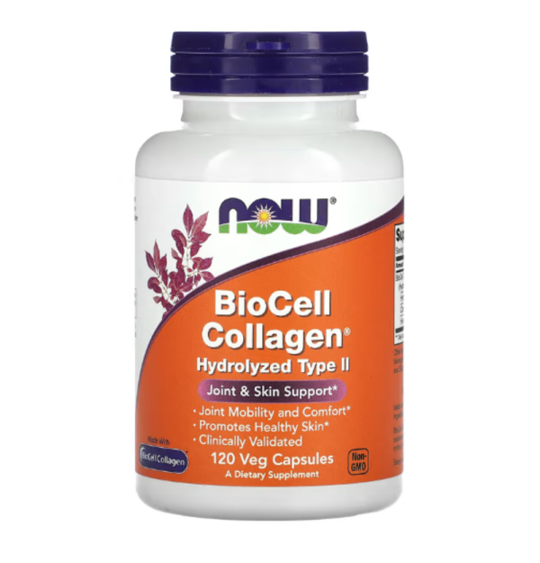 Now Foods, BioCell Collagen, Hydrolyzed Type II, 120 Veg Capsules