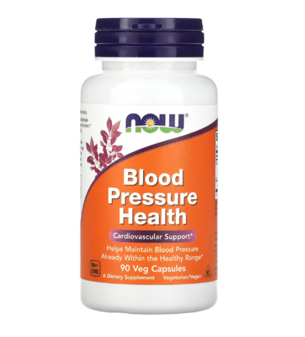 NOW Foods, Blood Pressure Health, 90 Veg Capsules